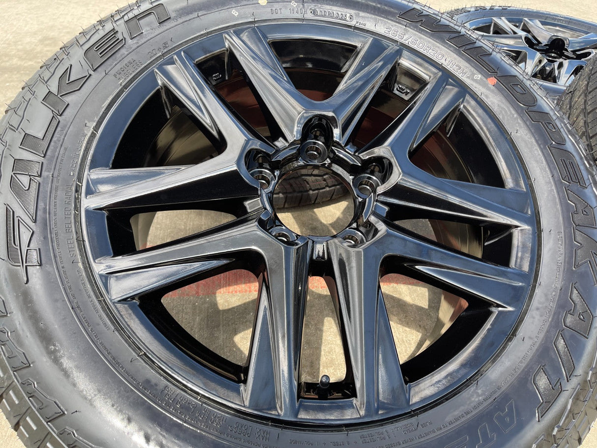20" Lexus LX570 Toyota Land Cruiser OEM 74280 wheels rims FRESH NICE RARE NEW Texas Truck Tire