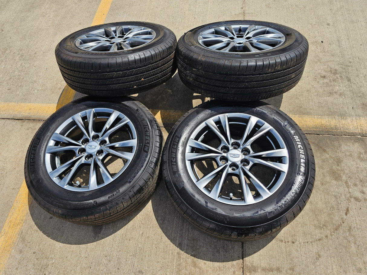 18" Cadillac XT6 XT5 SRX OEM 4844 wheels rims Chevy Blazer Acadia MICHELIN Texas Truck Tire