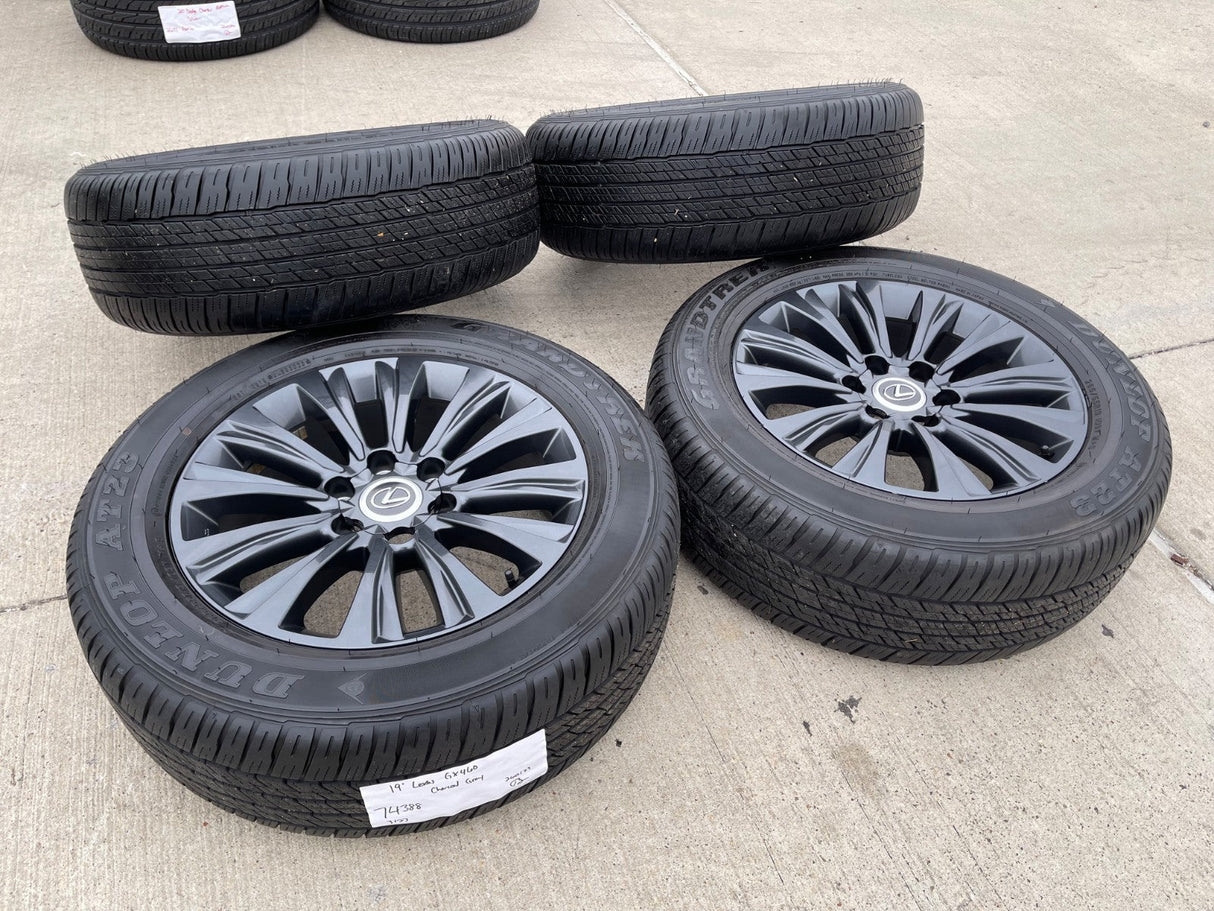 19" Lexus GX460 GX470 Tacoma 4Runner OEM 74388 wheels rims tires DUNLOP Texas Truck Tire