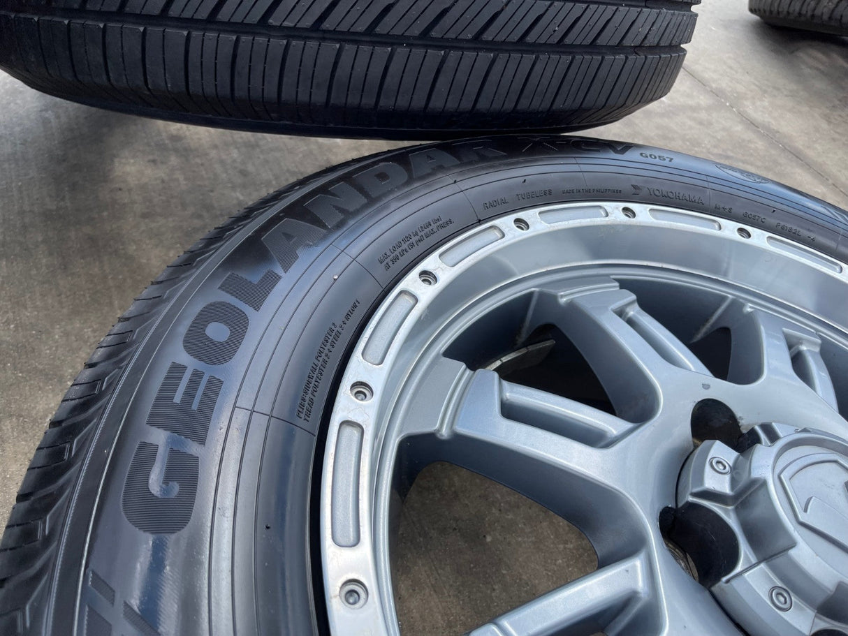 20" Toyota Tundra TSS TRD T Force OEM wheels rims 5x150 tires Texas Truck Tire