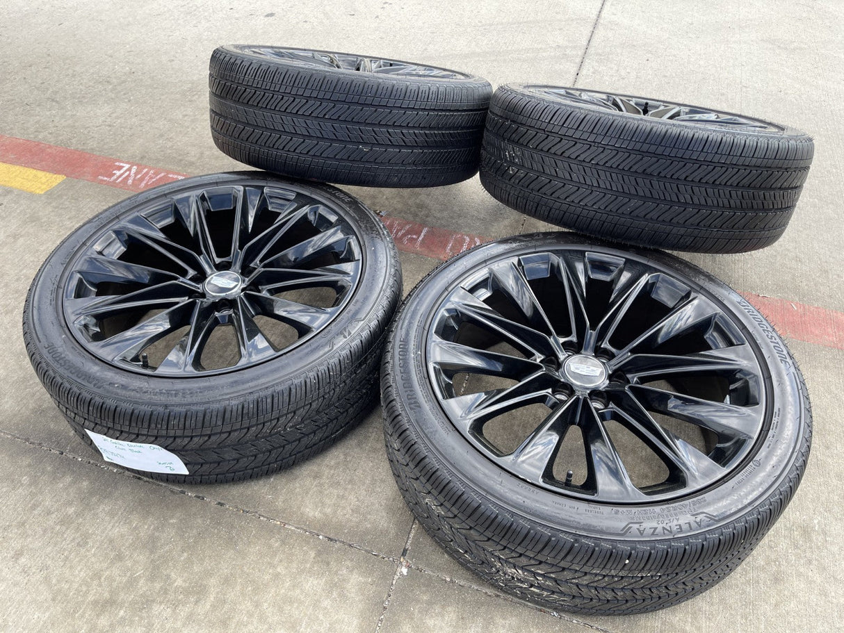 24" Cadillac Escalade V OEM ONYX wheels rims 2023 2024 2025 2026 BRIDGESTONE Texas Truck Tire