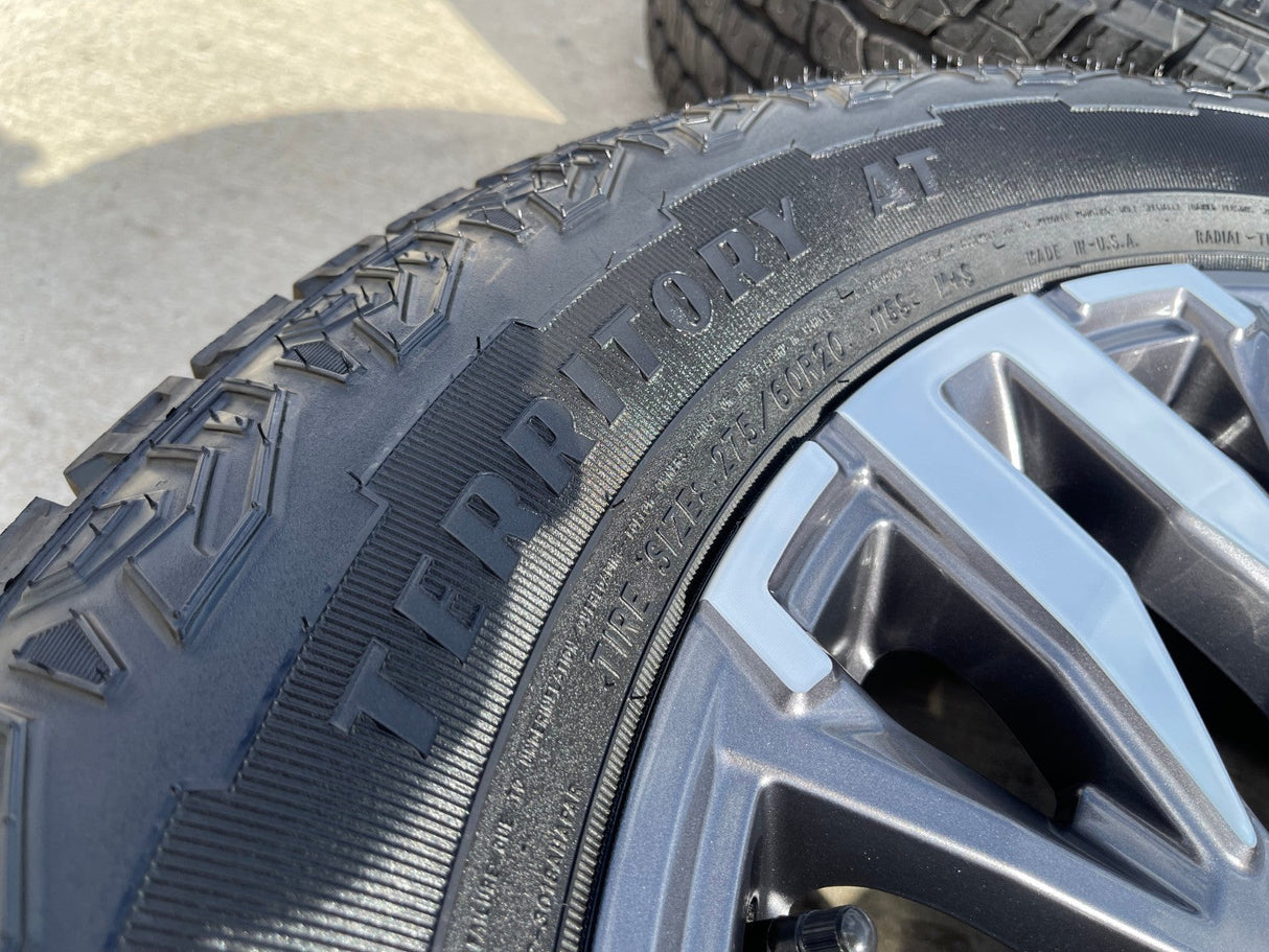 20" Chevy Silverado Z71 GMC Sierra Canyon Colorado OEM wheels rims 2025 2026 Texas Truck Tire