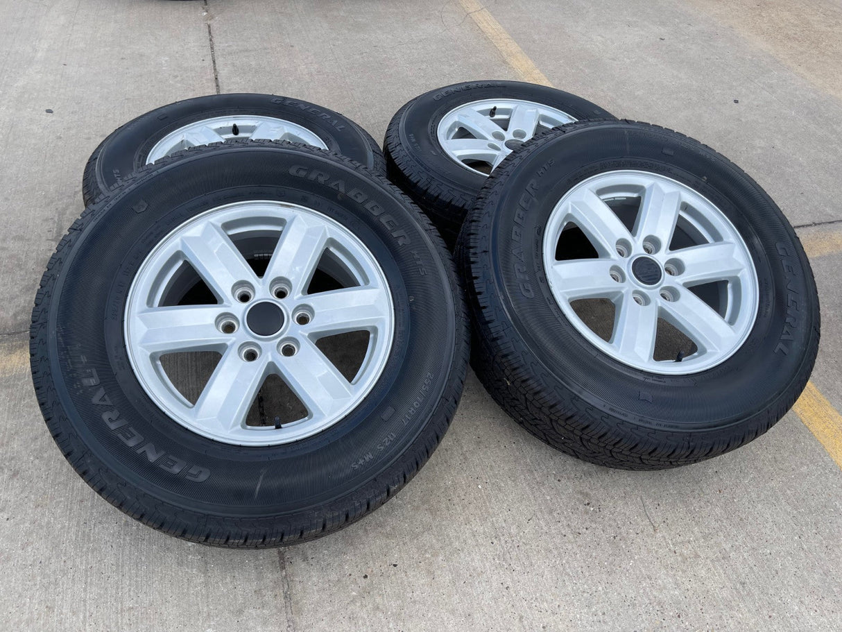 17" Ford F-150 Expedition OEM rims wheels 10339 tires GENERAL Texas Truck Tire