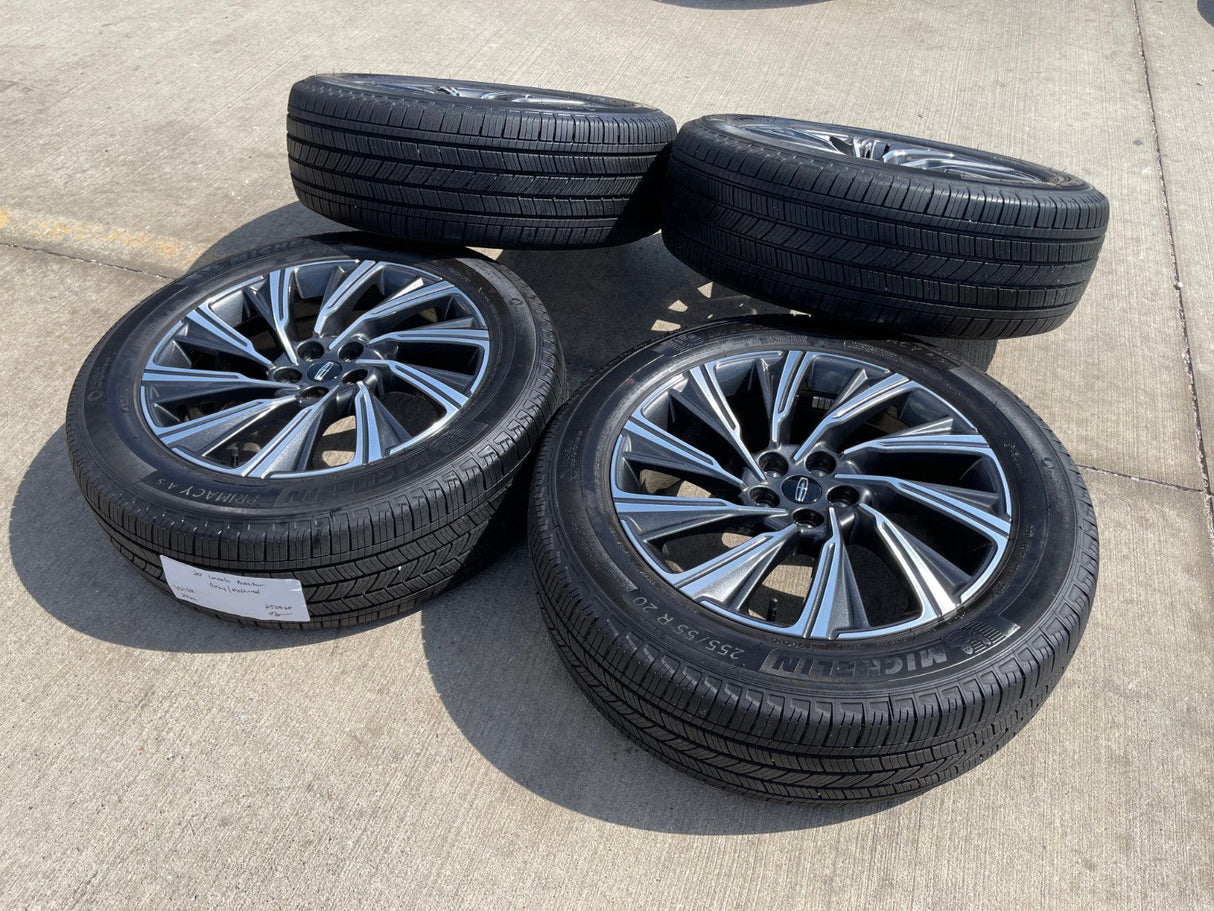 20" Lincoln Aviator OEM rims wheels 94035 Ford Explorer 2023 2024 2025 2026 Texas Truck Tire
