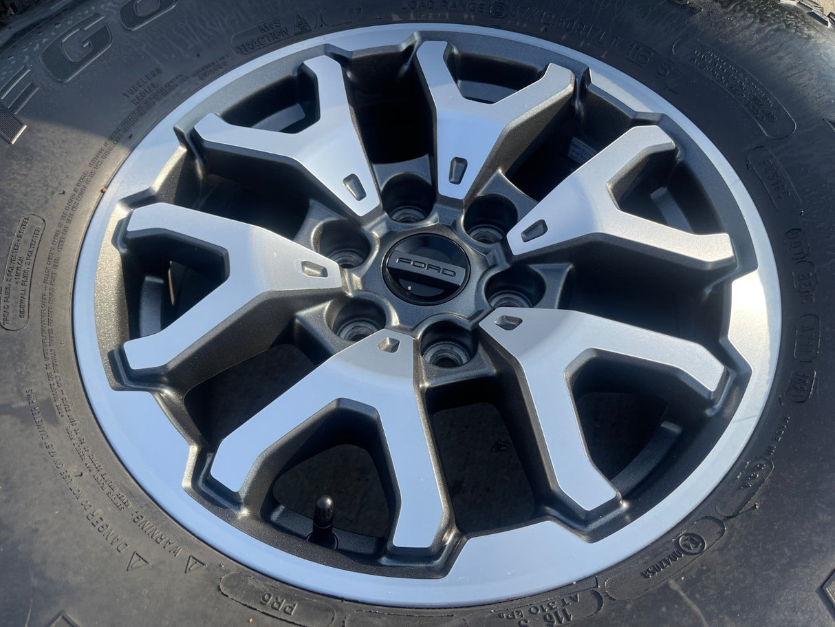 17" Ford F-150 Raptor Bronco OEM rims wheels 10461 tires 37" BFG Texas Truck Tire