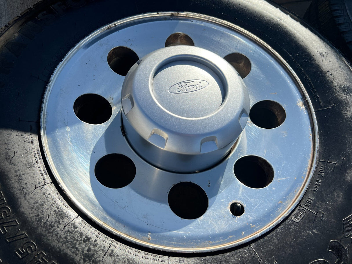 17" Ford F-250 F-350 OEM rims wheels 3599 tires DISCOUNTED Texas Truck Tire