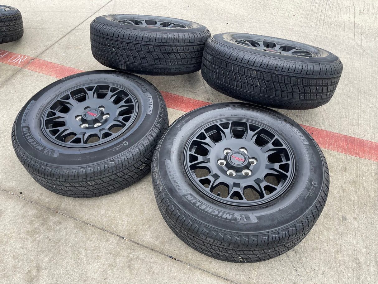 18" Toyota Tacoma 4Runner TRD Pro OEM 95973 wheels rims 2024 2025 2026 2027 NEW Texas Truck Tire
