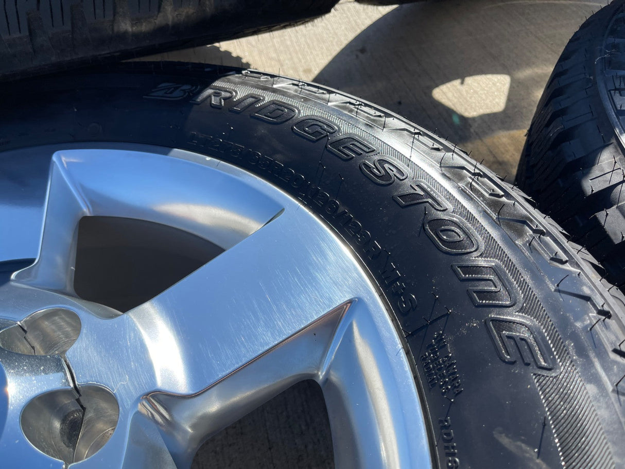 20" Chevy Silverado ZR2 GMC Sierra AT4X 2500 OEM 5771 5801 5826 wheels rims NEW Texas Truck Tire