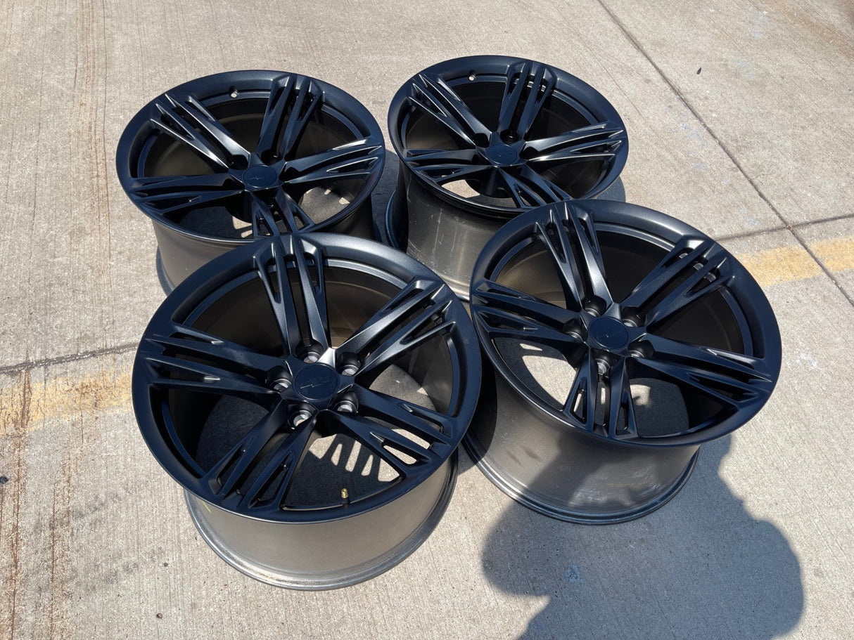 19" 19x11 19x12 Chevy Camaro ZL1 OEM staggered wheels rims 5853 5854 NEW Texas Truck Tire