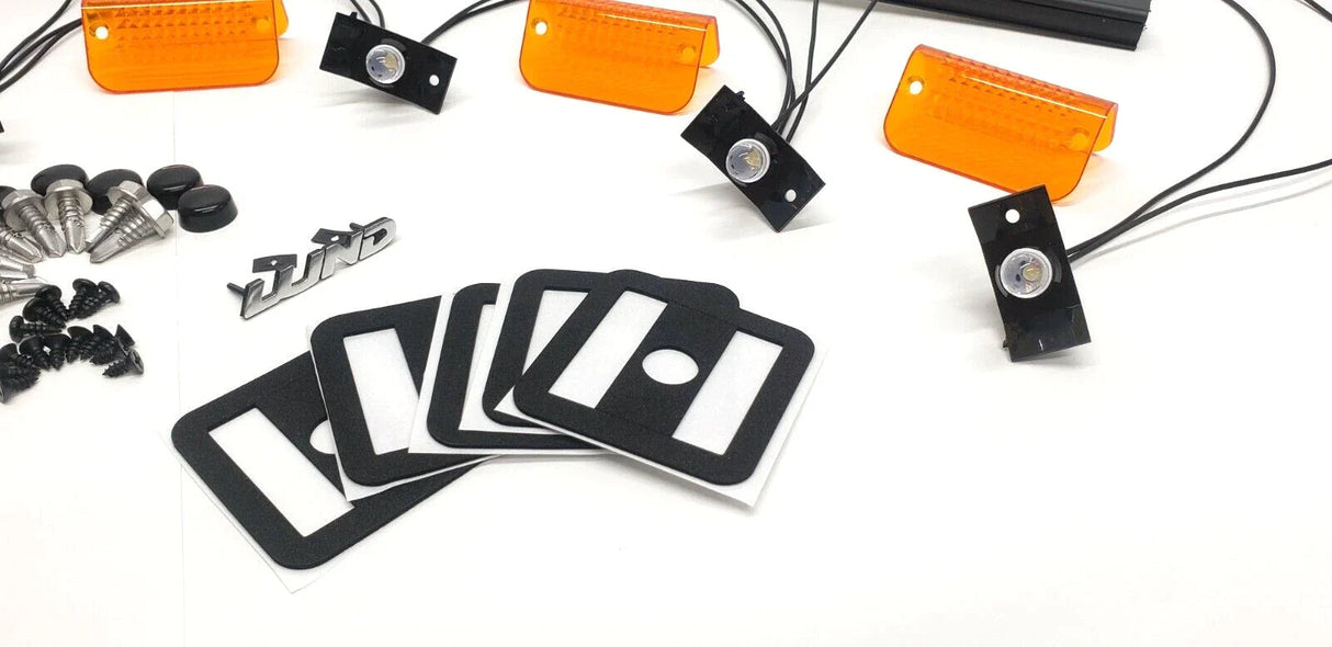 Complete Performance Lund Sun Visor Complete Kit - 1992-1997 Ford F-Series & Bronco Complete Performance