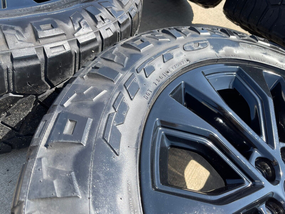 20" Ford F-150 LARIAT Limited OEM rims wheels Expedition 2023 2024 2025 NITTO Texas Truck Tire