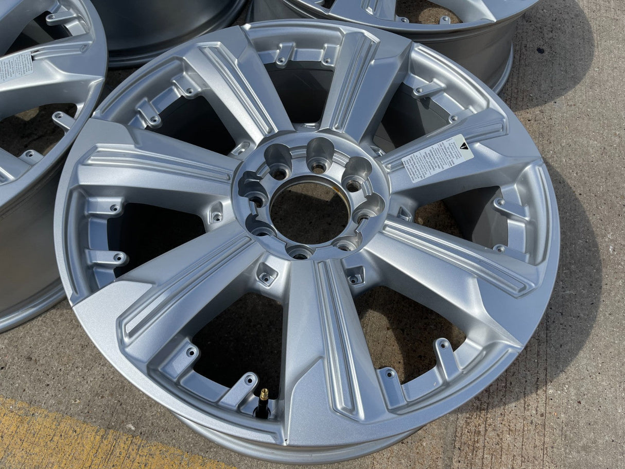 24" Cadillac Escalade IQ EV OEM 8x165 wheels rims Hummer 2500 2024 2025 2026 NEW Texas Truck Tire