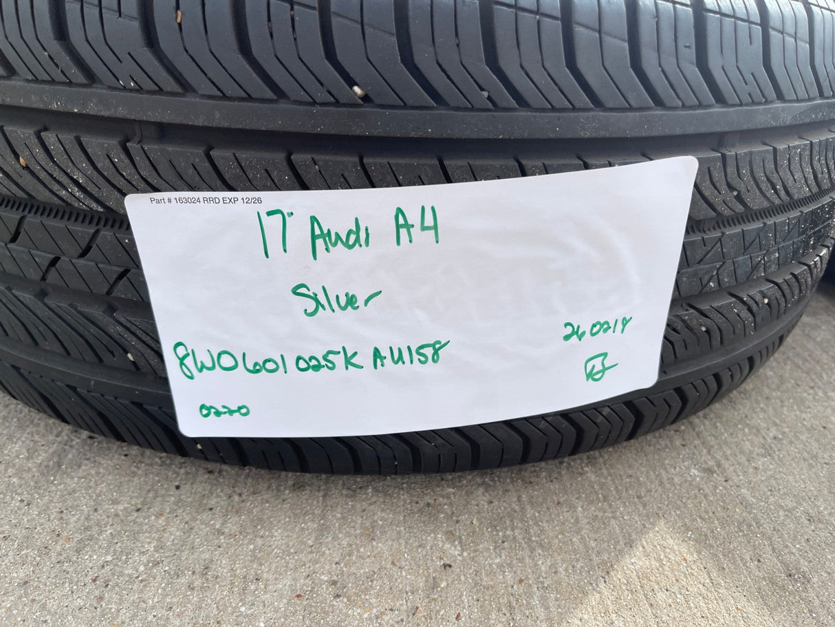 17" Audi A4 OEM 5829 wheels rims A3 A5 A6 tires 2020 2021 2022 2023 2024 2025 Texas Truck Tire