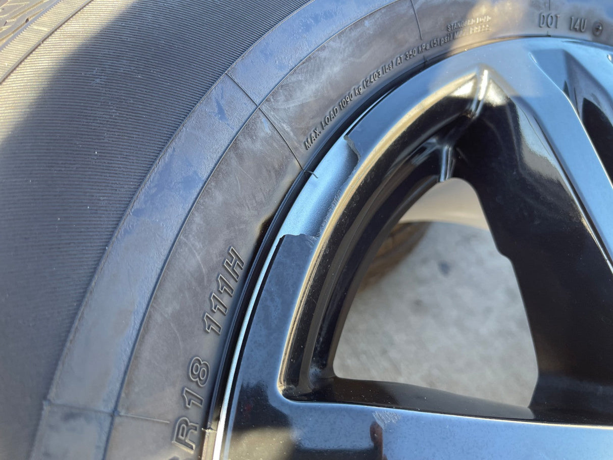 18" Ford Taurus Explorer OEM 10266 rims wheels 2022 2023 2024 2025 2026 YOKOHAMA Texas Truck Tire