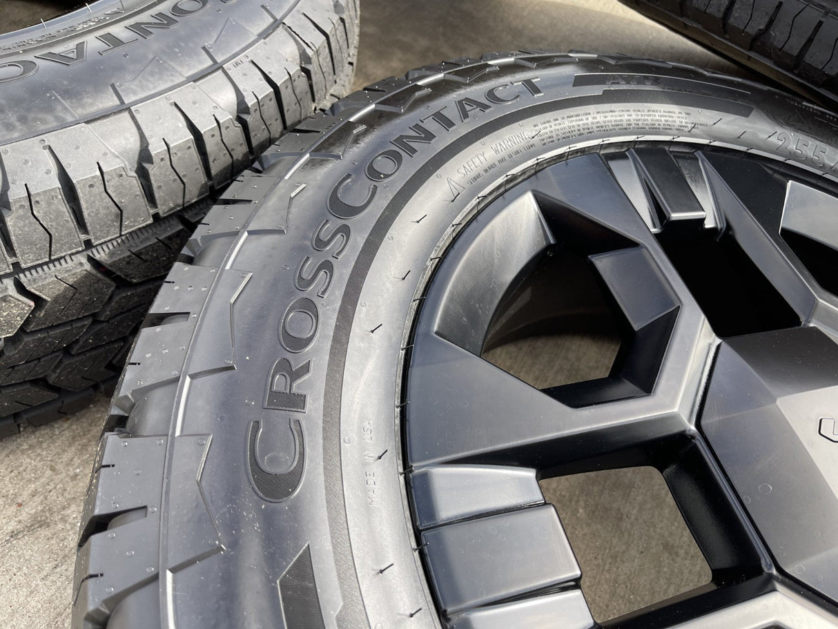 18" Kia Telluride X-PRO OEM wheels rims Sorento Sedona CONTINENTAL 2026 2027 NEW Texas Truck Tire