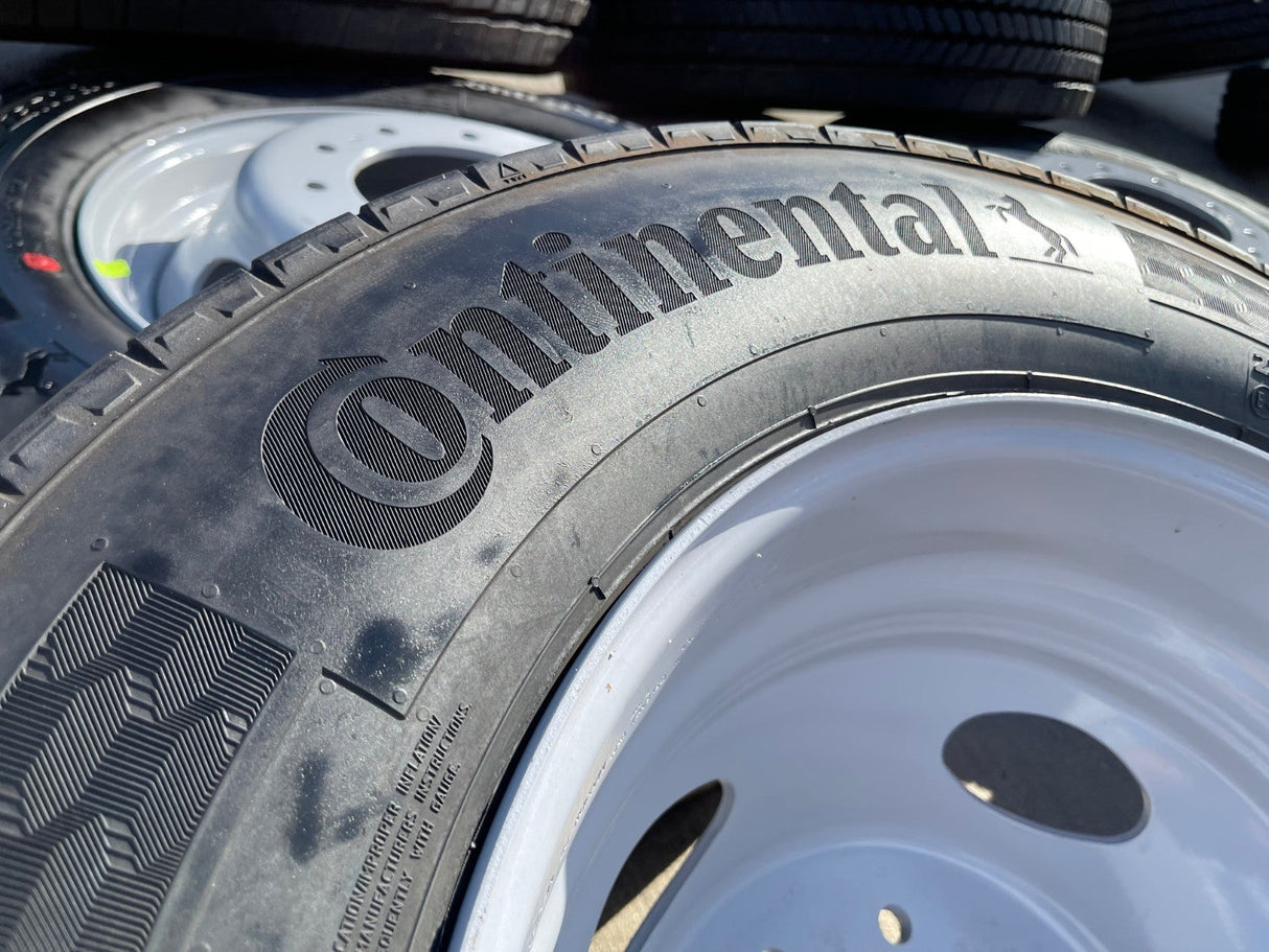 19.5" Ford F-450 Dually F-550 rims wheels RAM 4500 OEM 10x225 CONTINENTAL NEW Texas Truck Tire