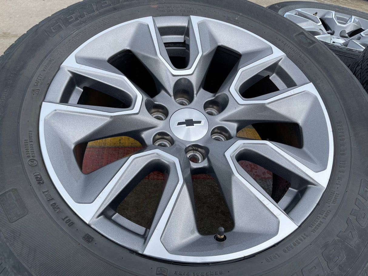 20" Chevy Silverado 1500 Tahoe Suburban OEM 5915 5916 wheels rims Texas Truck Tire