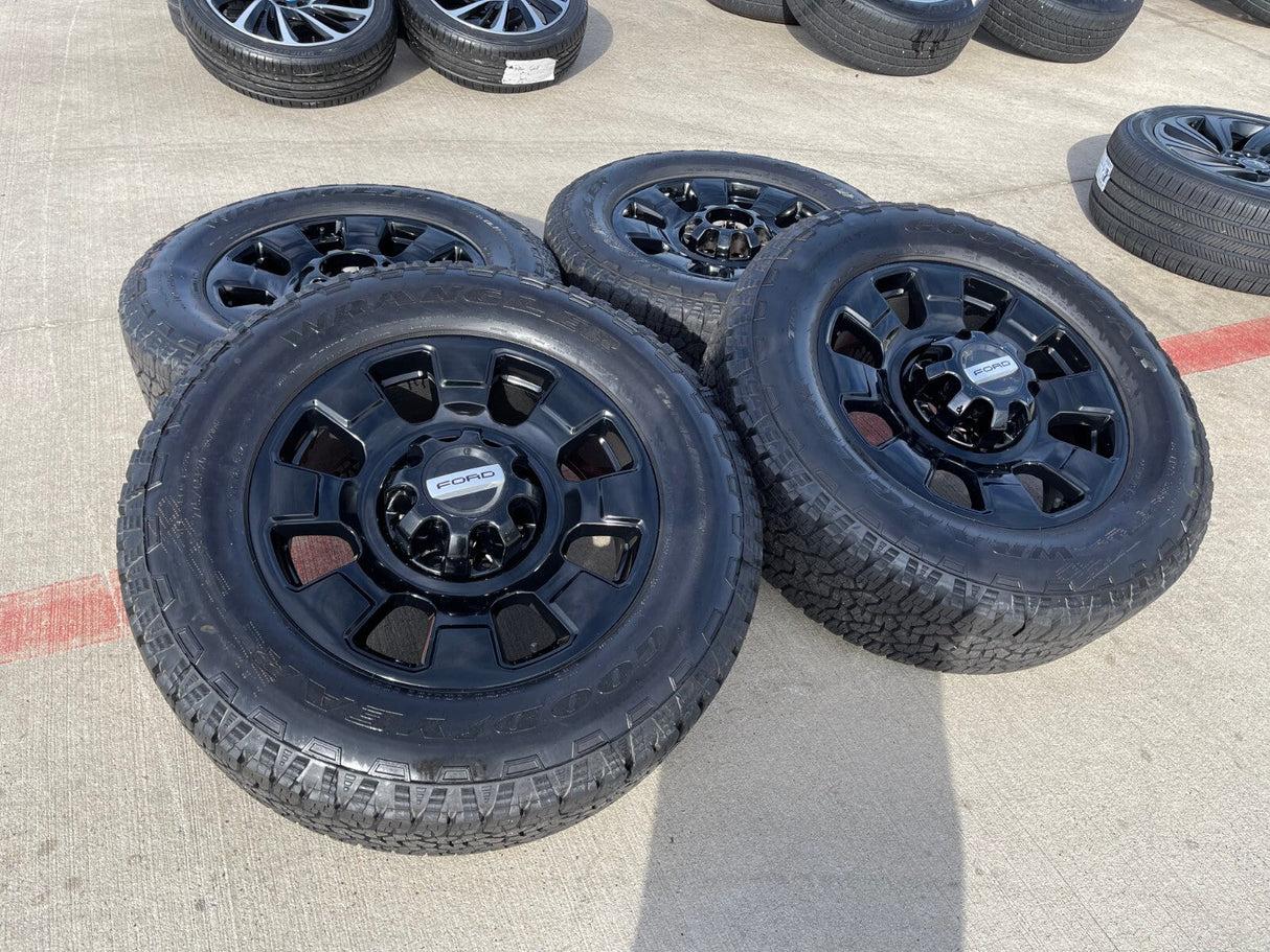20" Ford F-250 F-350 OEM Tremor 10295 25085 10552 wheels rims 2025 2026 NEW Texas Truck Tire