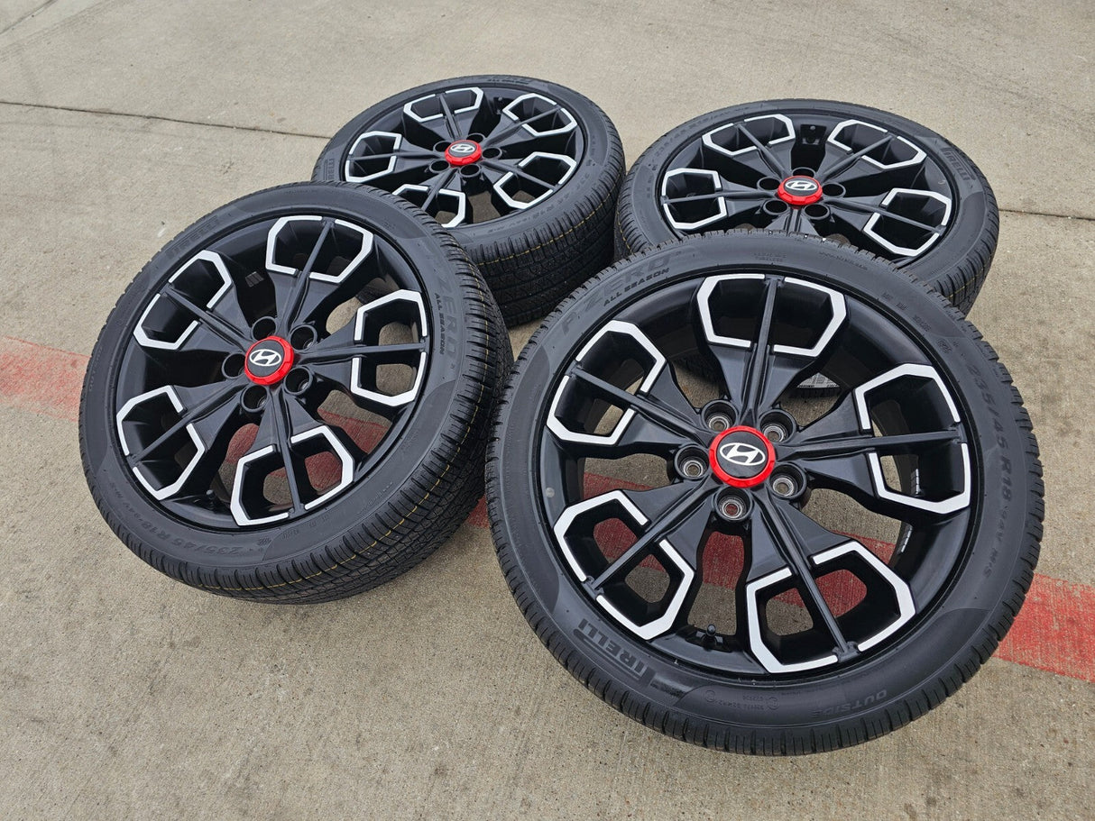 18" Hyundai Elantra Sonata Accent OEM Santa Cruz wheels rims 95231 180411 NEW Texas Truck Tire