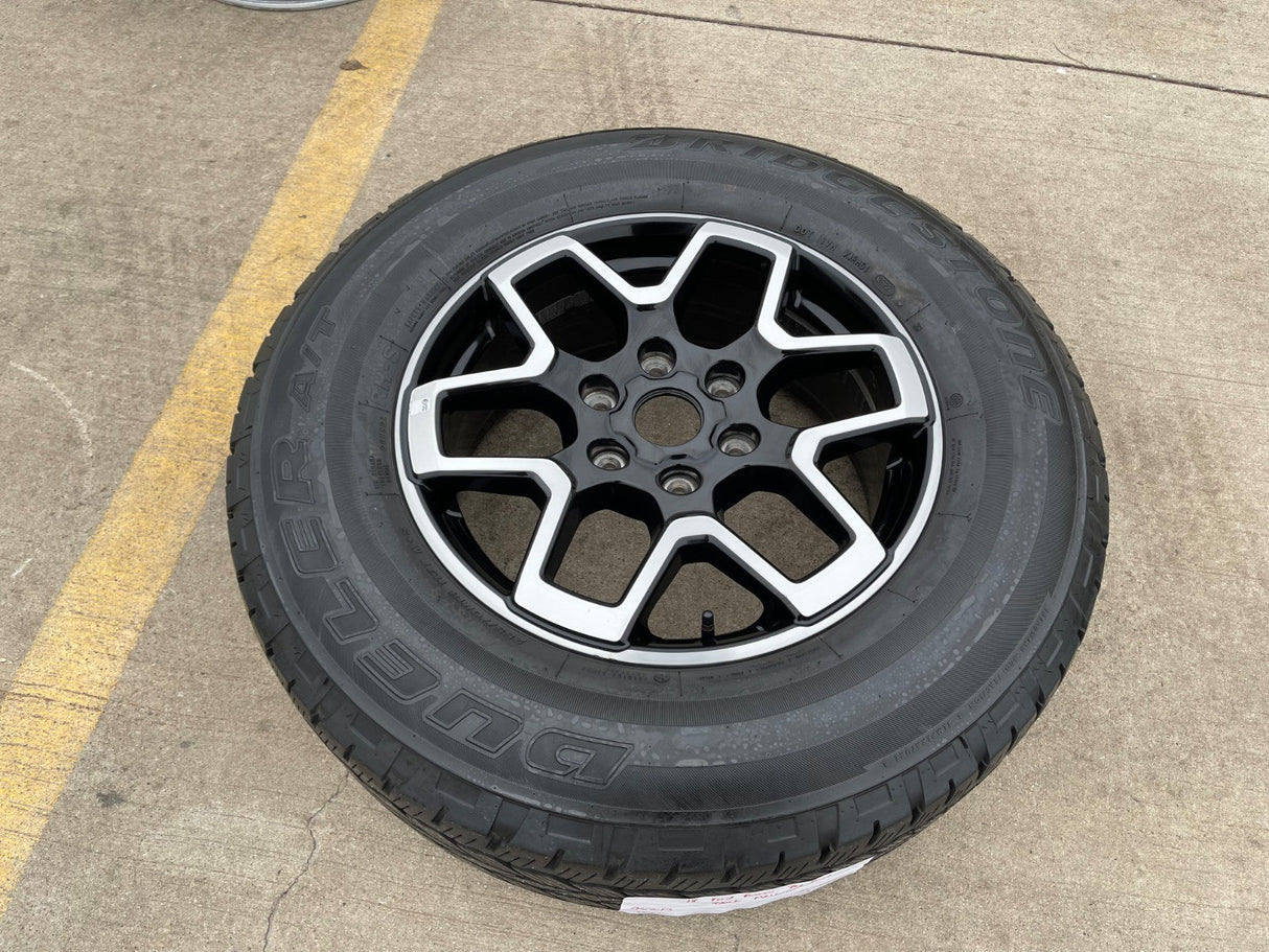 18" Ford Bronco wheel rim 95213 10389 Ranger spare 2022 2023 2024 2025 2026 Texas Truck Tire