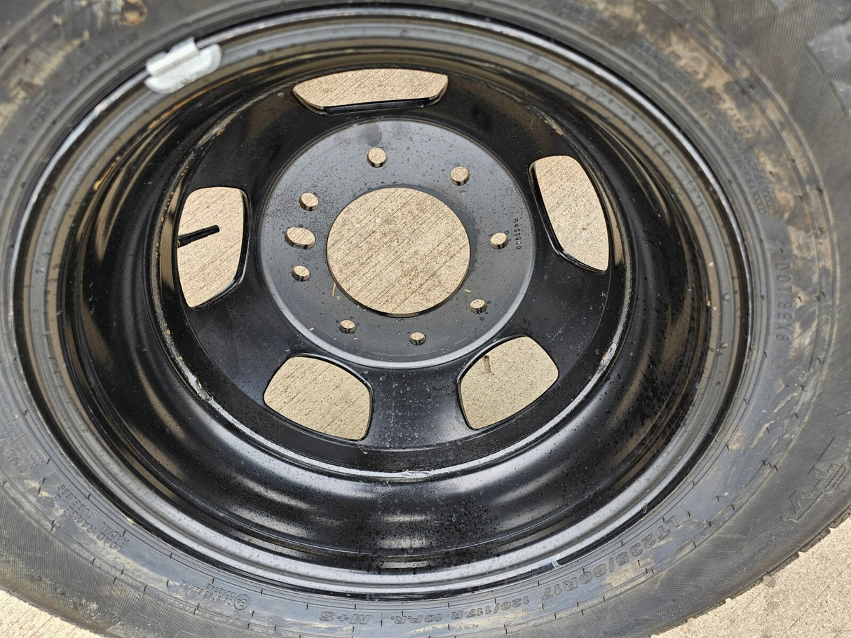 17" Dodge Ram 3500 Dually 8x200 wheel rim 2703 2704 OEM 2023 2024 2025 2026 NEW Texas Truck Tire