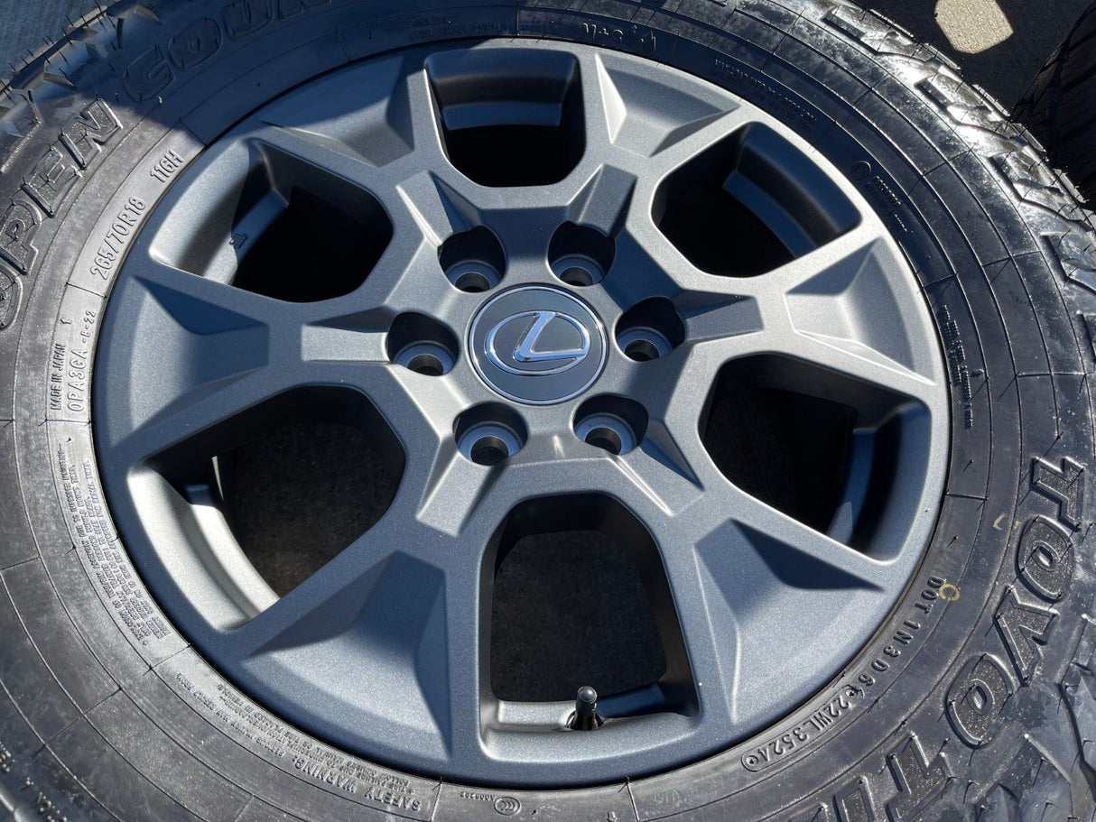 18" Toyota 4Runner Land Cruiser TRD Tundra OEM 10544 wheels rims GX550 TOYO NEW Texas Truck Tire