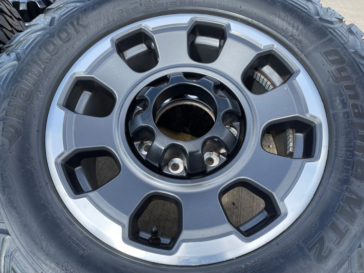 18" Ford F-250 F-350 OEM TREMOR rims wheels 10482 HANKOOK DYNAPRO M/T2 Texas Truck Tire
