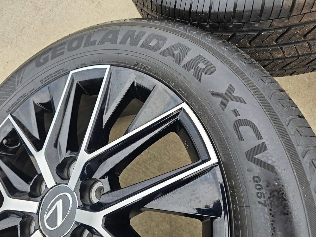 20" Lexus GX550 OEM wheels rims Toyota Land Cruiser Tundra 10545 LX600 2025 NEW Texas Truck Tire