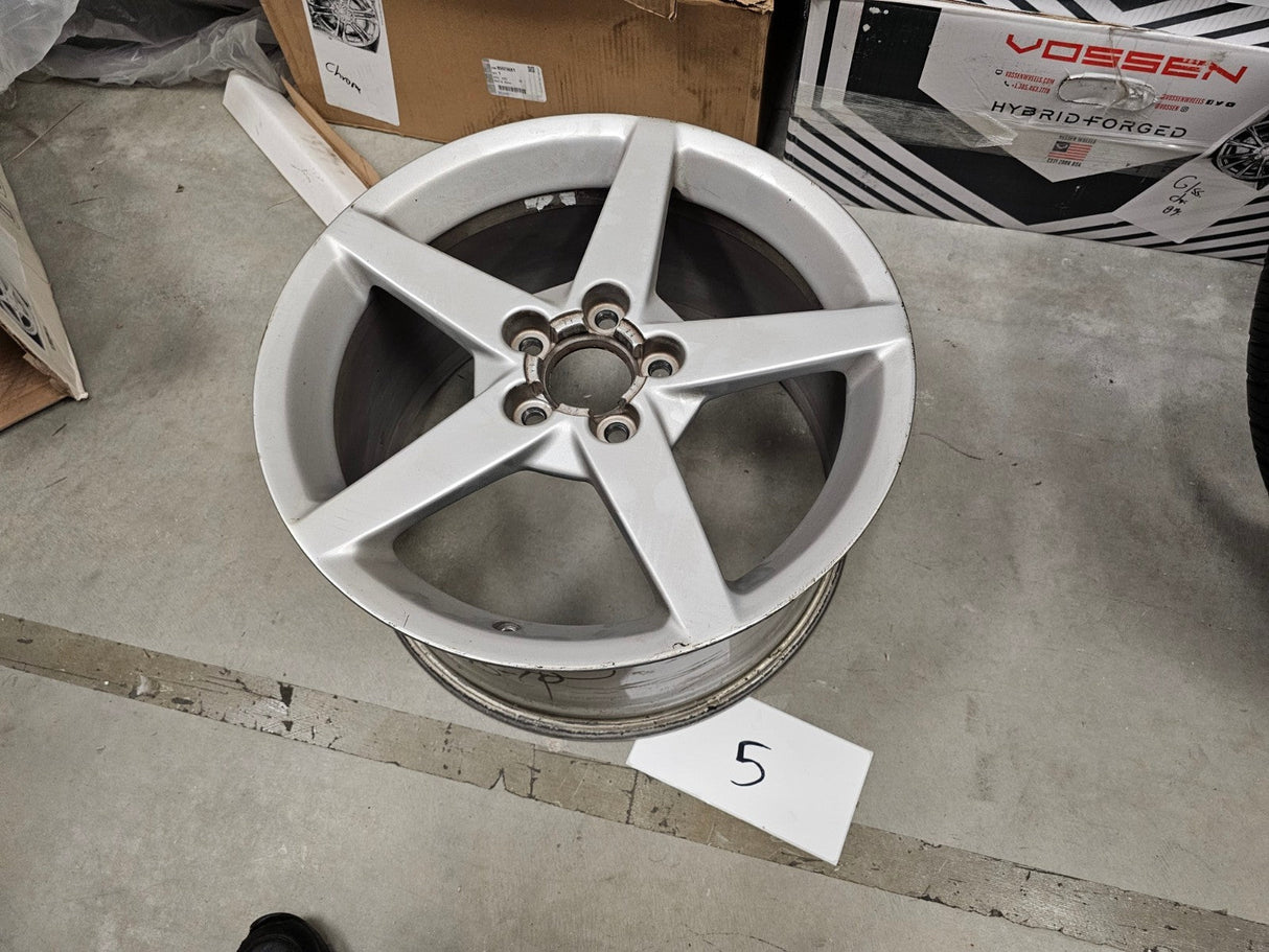19x10 Chevy Corvette C6 OEM rim wheel 5209 5106 REAR 2005 2006 2007 2008 2009 Texas Truck Tire