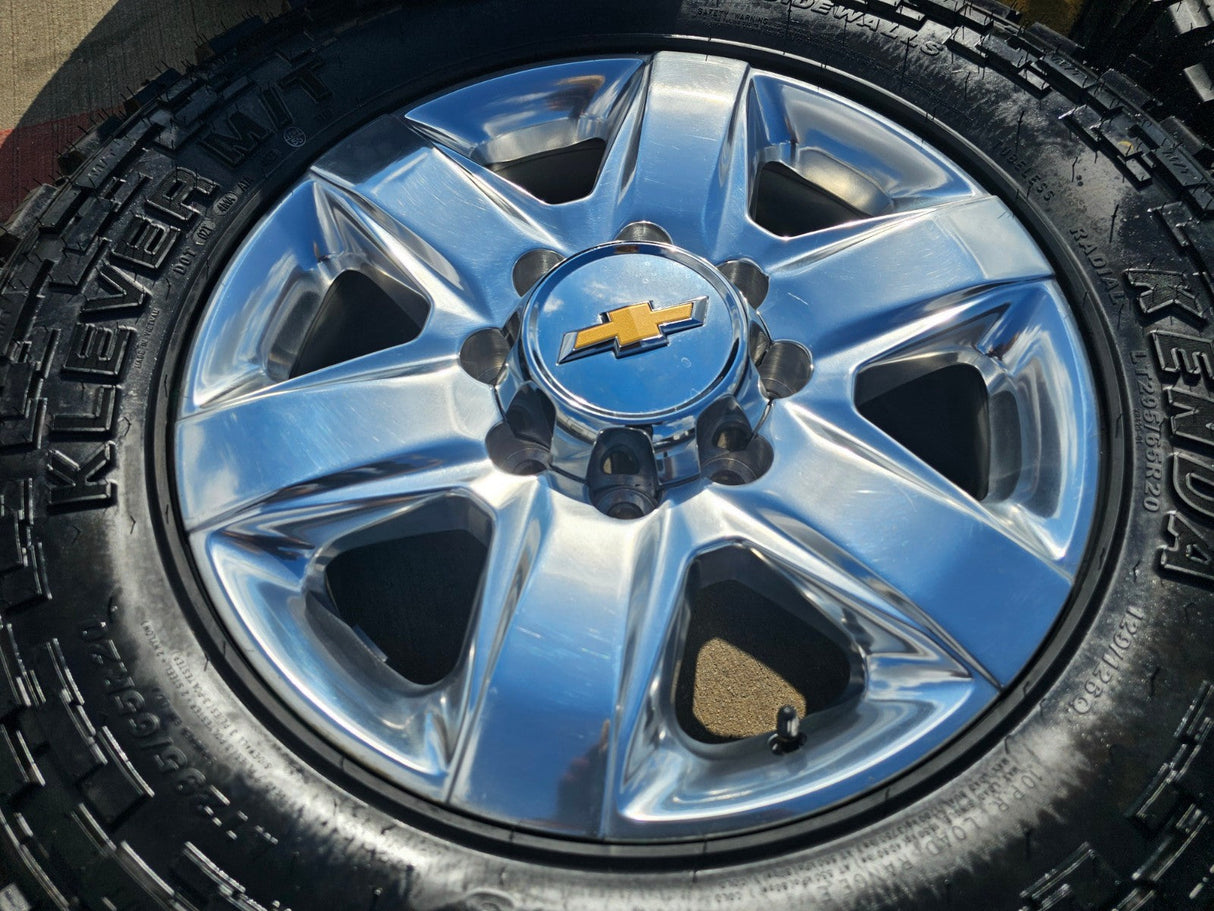 20" Chevy Silverado High Country 2500 3500 OEM 5962 wheels rims 2024 2025 NEW Texas Truck Tire