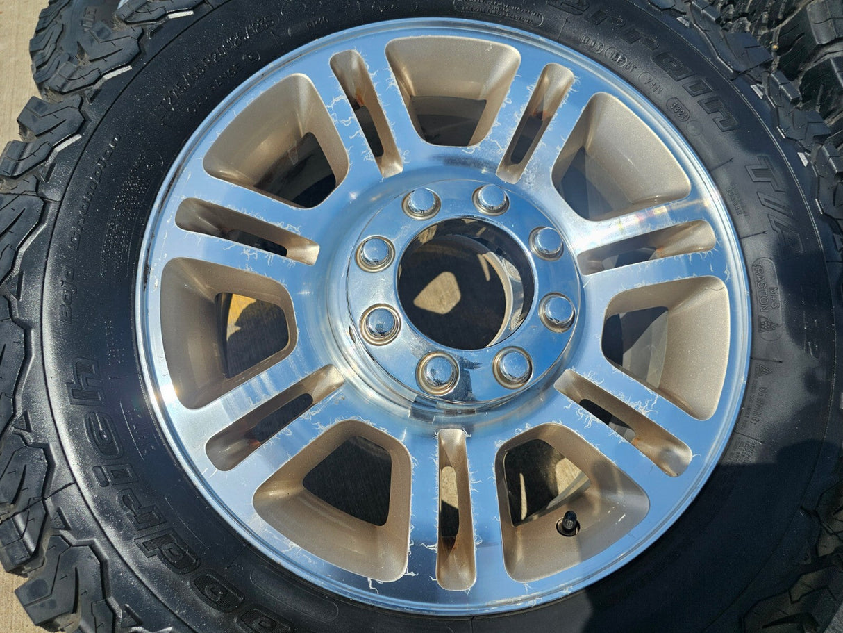 20" Ford F-250 F-350 OEM 3951 3845 KING RANCH rims wheels tires BFG KO2 A/T Texas Truck Tire