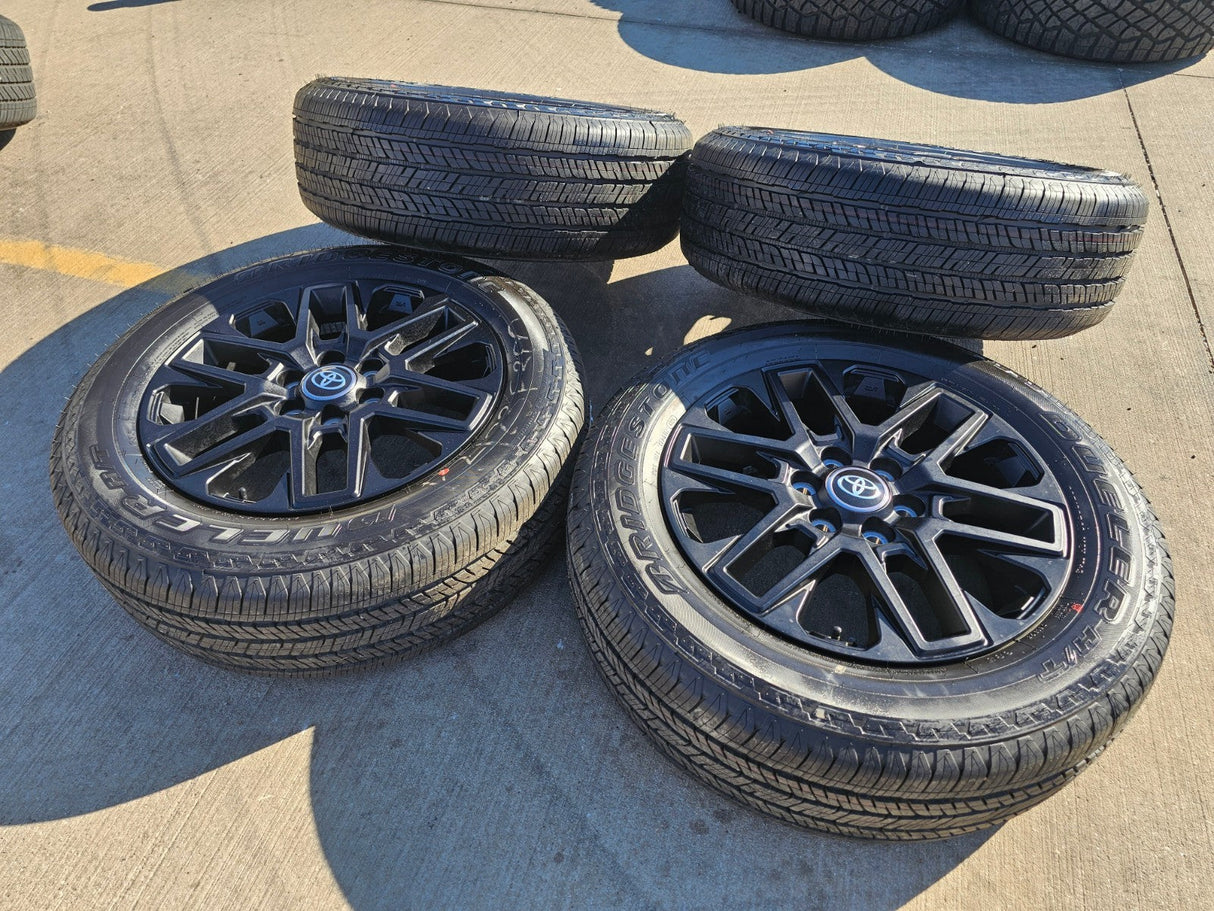20" Toyota Tundra TRD OEM wheels rims TSS 75276 95295 Sequoia 2024 2025 2026 NEW Texas Truck Tire