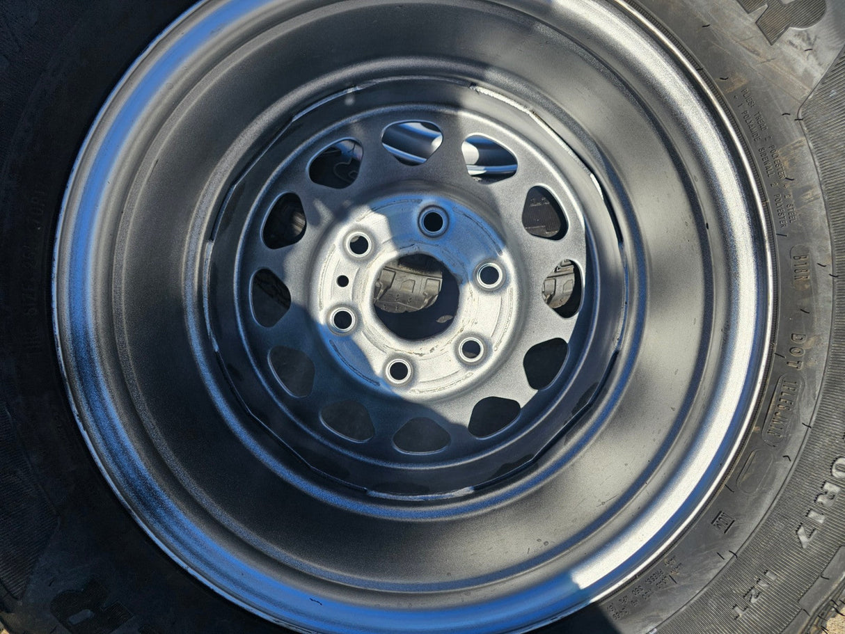 17" Chevy Colorado OEM wheels rims Silverado 8130 Canyon 2025 2026 NEW GOODYEAR Texas Truck Tire