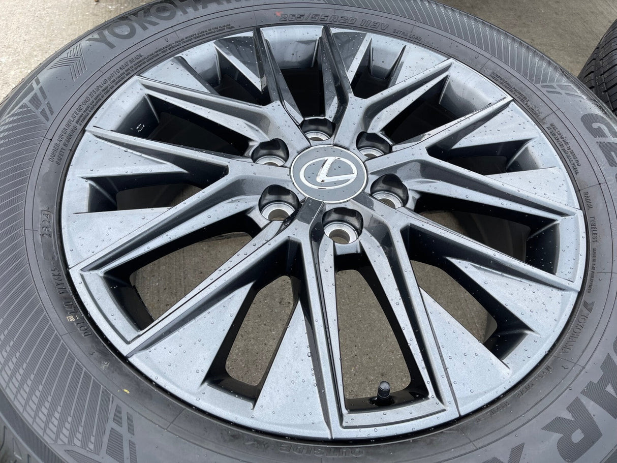 20" Lexus GX550 OEM wheels rims Toyota Land Cruiser Tundra 10545 LX600 2025 NEW Texas Truck Tire