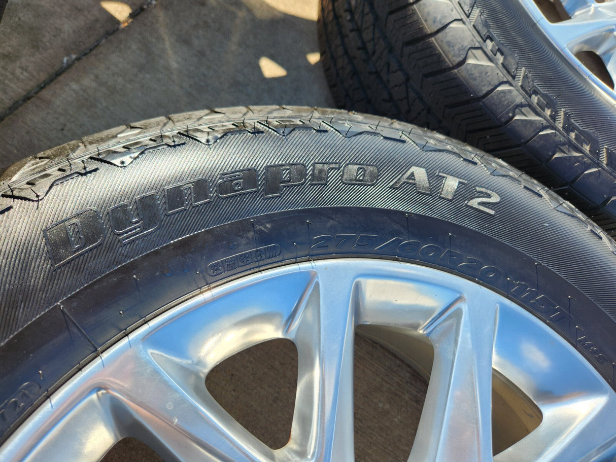 20" Ford F-150 Expedition OEM rims wheels tires 3989 3991 Expedition NEW Texas Truck Tire