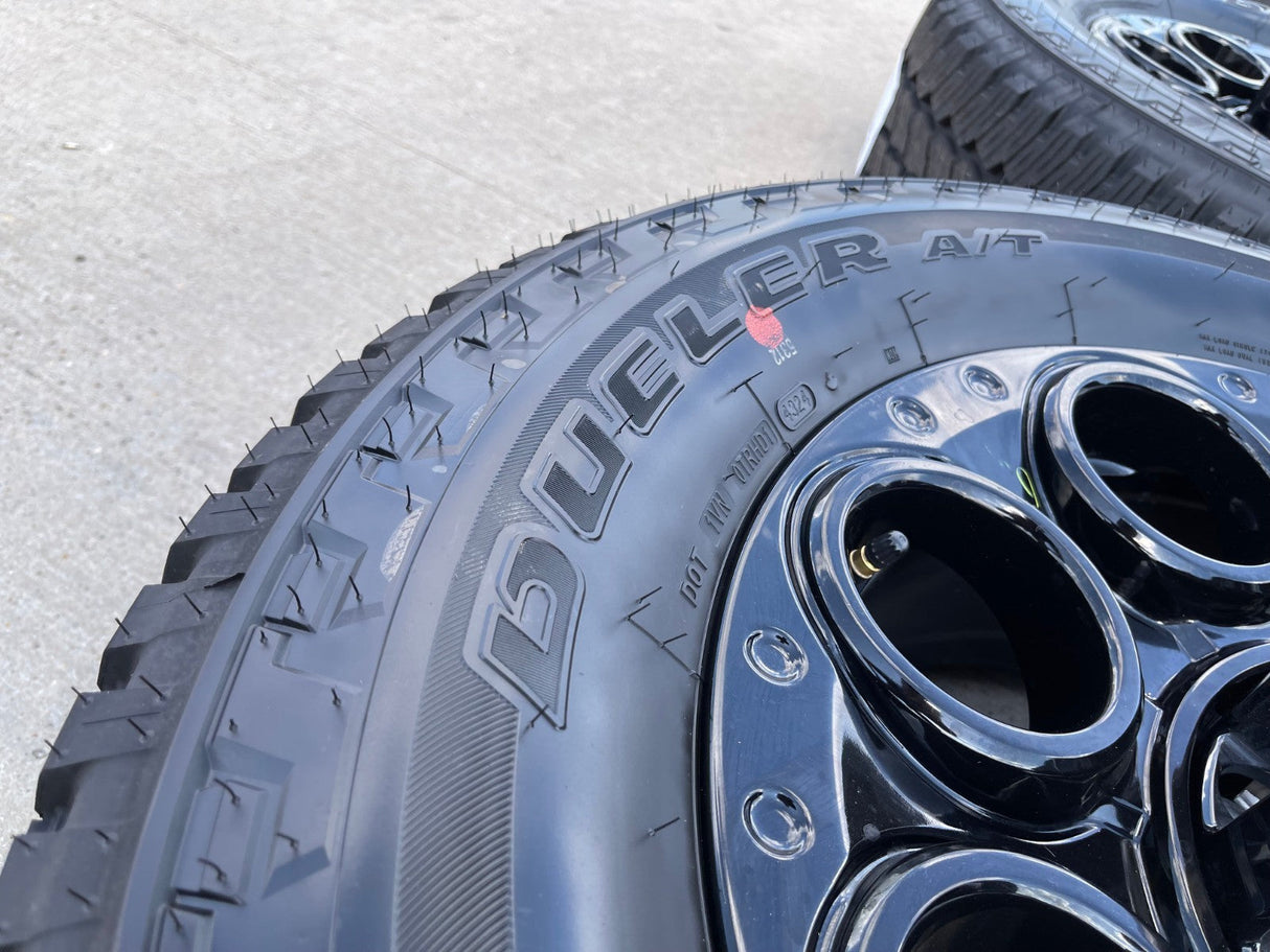 20" Ford F-250 F-350 OEM black Lariat 10299 10484 wheels rims 2024 2025 2026 NEW Texas Truck Tire
