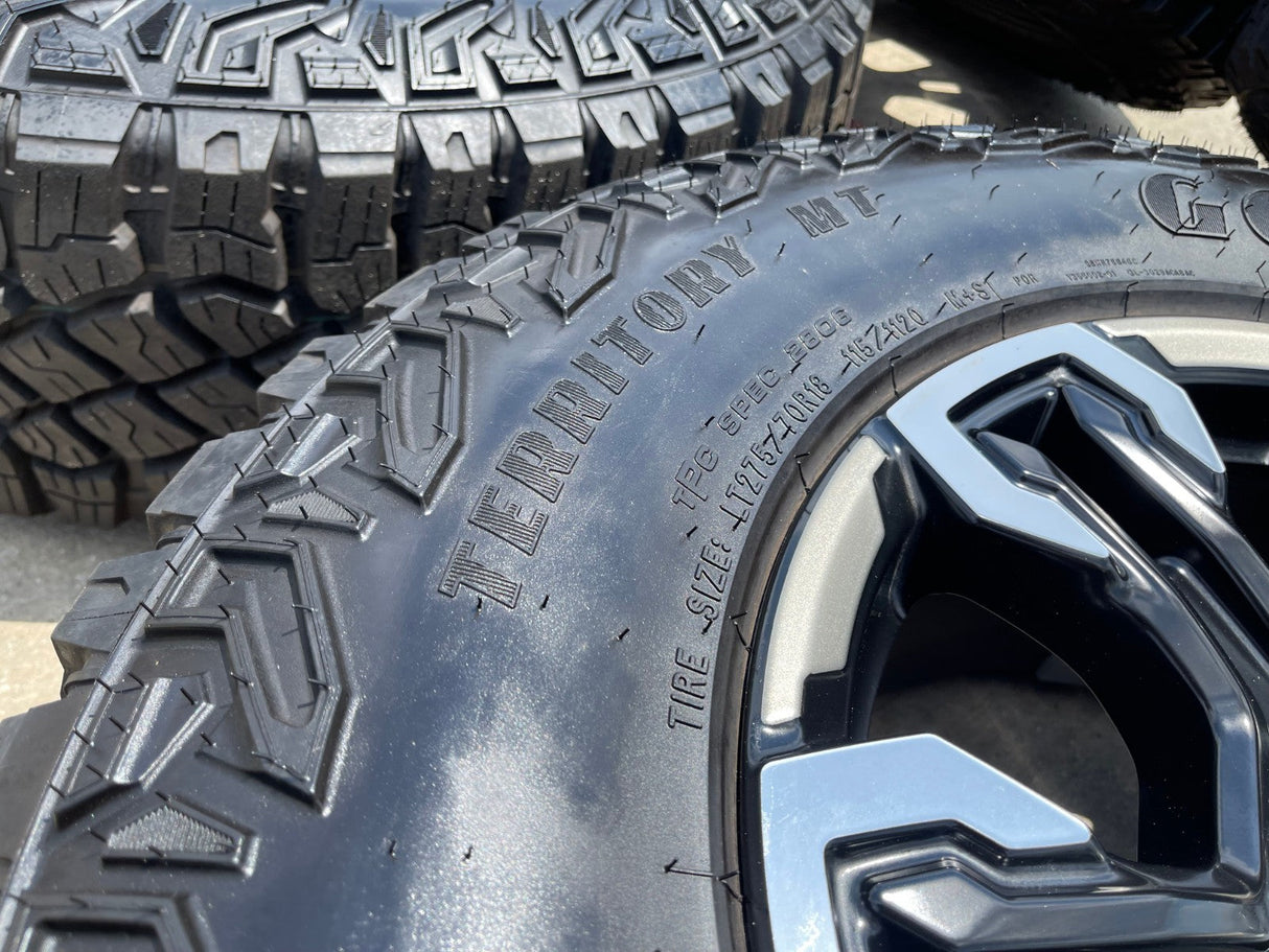 18" Chevy Silverado ZR2 Tahoe TRAIL BOSS Sierra OEM 95415 wheels rims tires NEW Texas Truck Tire