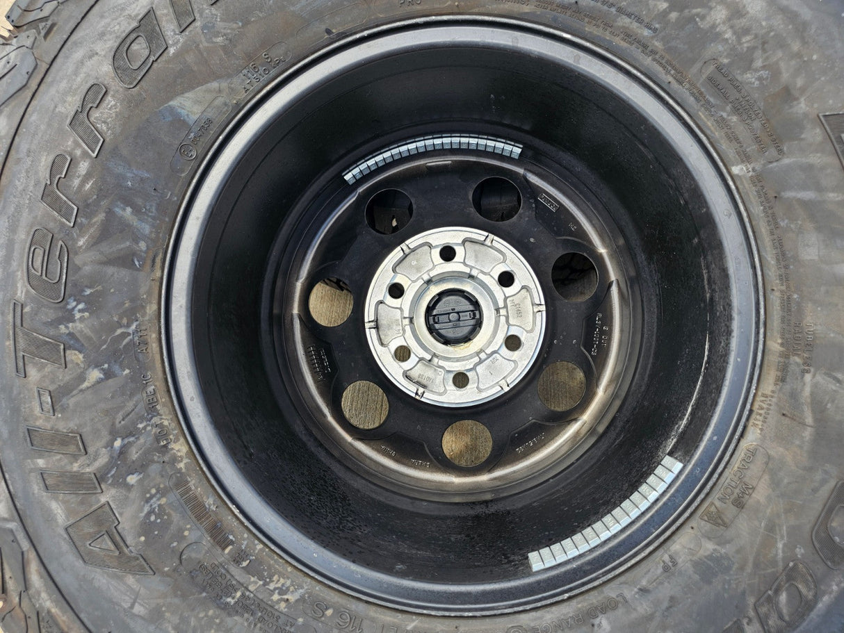 17" Ford F-150 Raptor OEM BEADLOCK 10612 rims wheels BFG KO2 37" NEW Texas Truck Tire