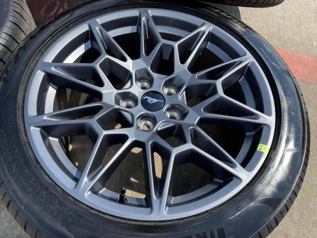 19" Ford Mustang GT Track Pack OEM 10600 10603 wheels rims 2025 2026 2027 NEW Texas Truck Tire