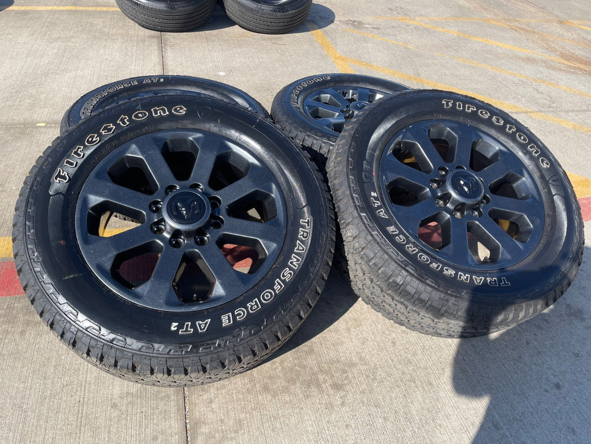 20" Dodge Ram 2500 3500 LARAMIE OEM 2700 wheels rims 2023 2024 2025 2026 NEW Texas Truck Tire