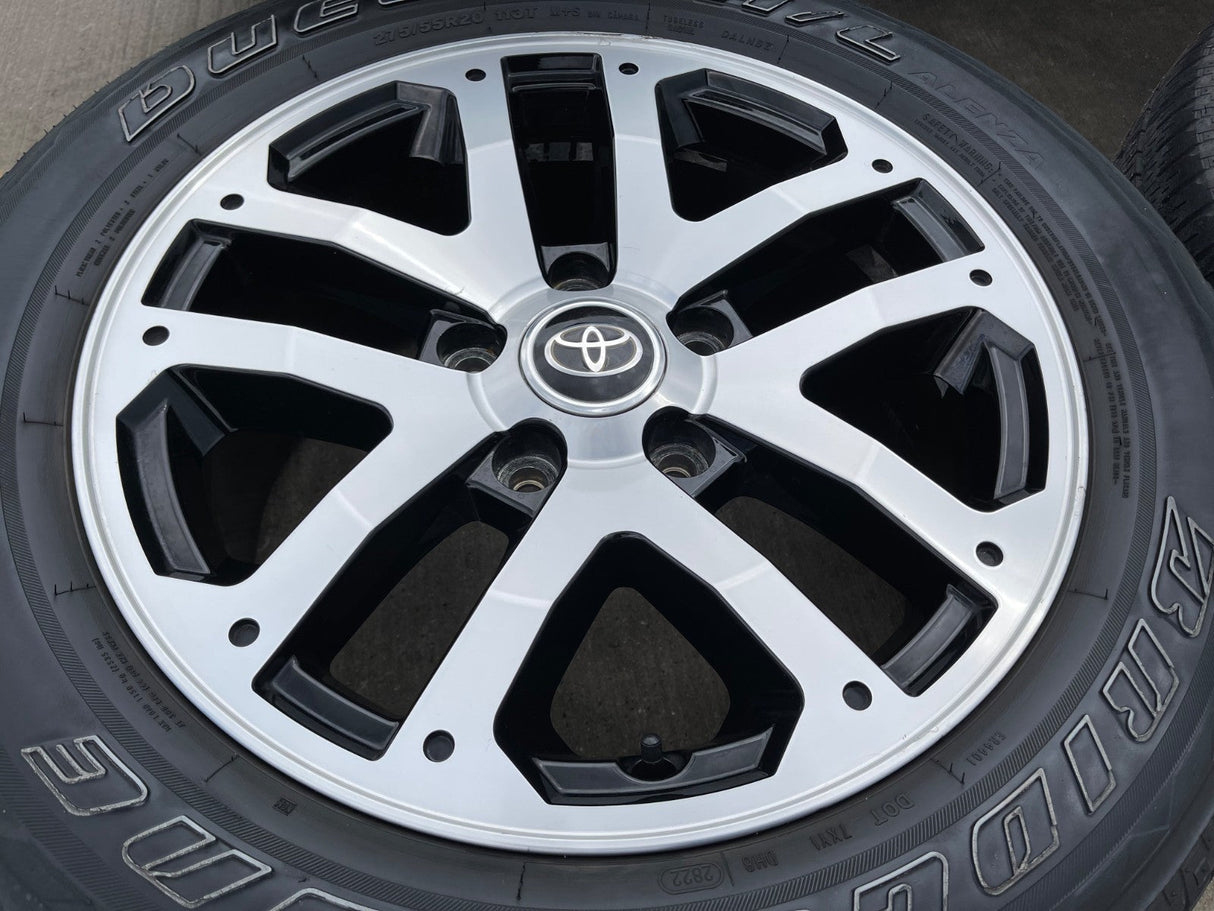 20" Toyota Tundra TSS TRD T Force OEM wheels rims 5x150 tires Texas Truck Tire