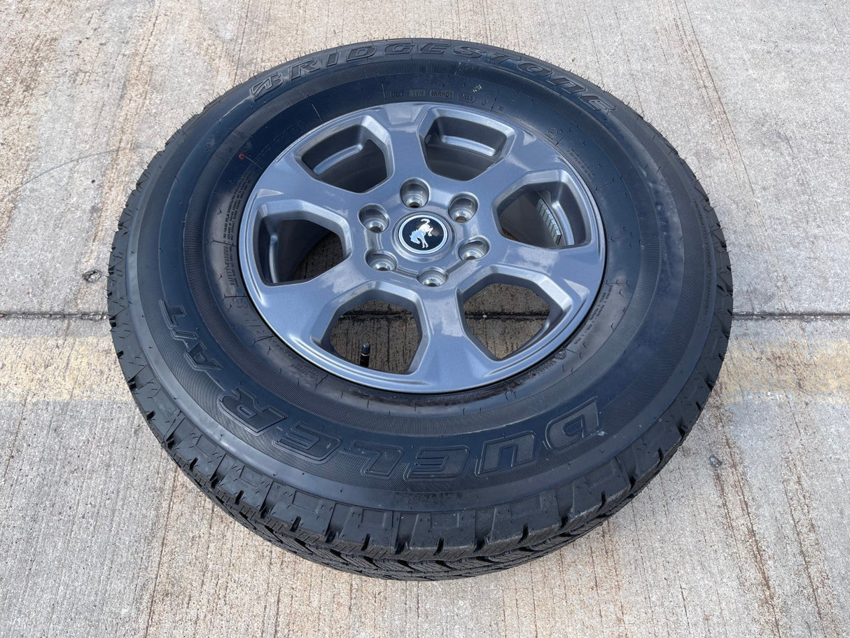17" Ford Bronco wheel rim tire SPARE 10384 OEM Ranger 2023 2024 2025 2026 NEW Texas Truck Tire