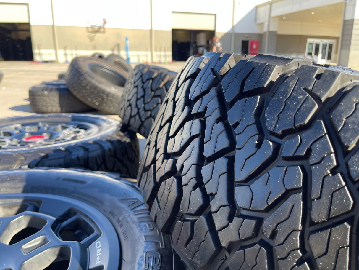 18" Toyota Tundra TRD BBS FORGED OEM 69195 95458 wheels rims Sequoia BFG KO3 A/T Texas Truck Tire