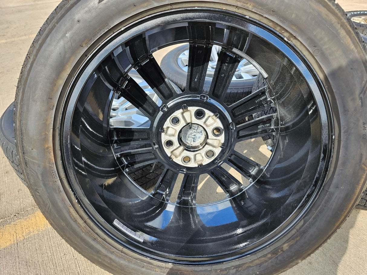22" GMC Yukon DENALI OEM wheels rims 5822 tires Sierra Texas Truck Tire