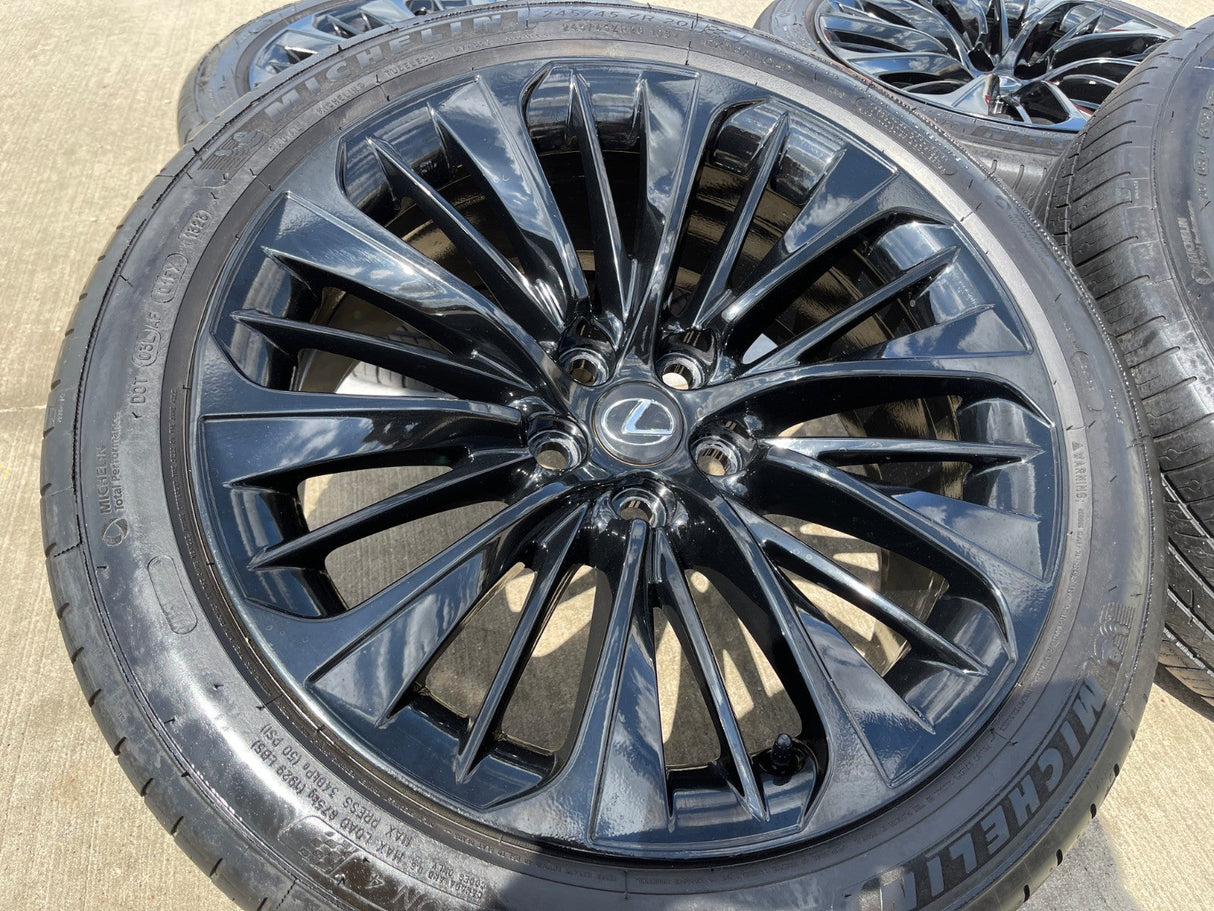 20" Lexus LS500 LC500 OEM wheels rims 74370 LS500H TX350 MICHELIN DISCOUNTED Texas Truck Tire