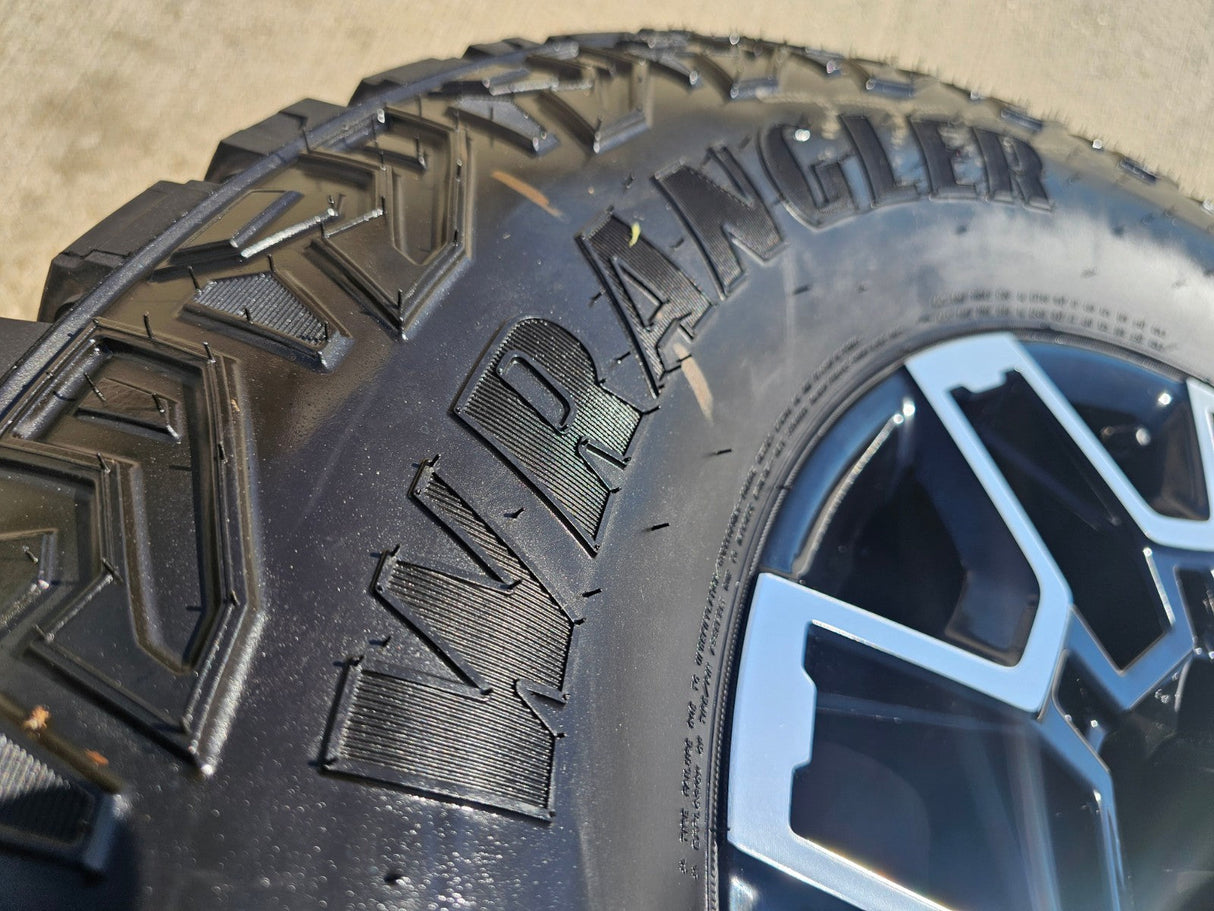 18" GMC Sierra AT4X Chevy Trail Boss 2500 OEM 14136 wheels rims GOODYEAR 35" NEW Texas Truck Tire