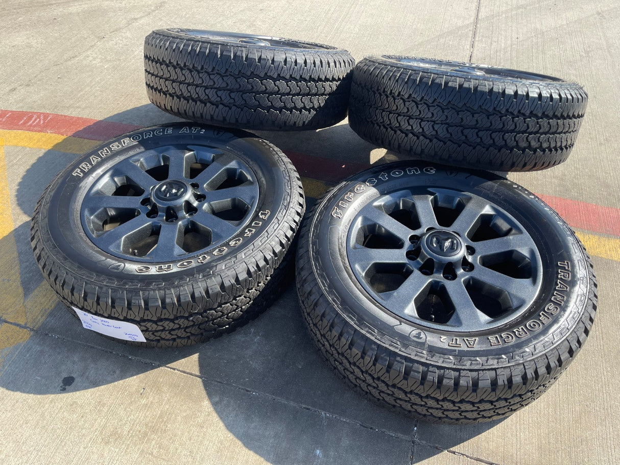 20" Dodge Ram 2500 3500 LARAMIE OEM 2700 wheels rims 2023 2024 2025 2026 NEW Texas Truck Tire