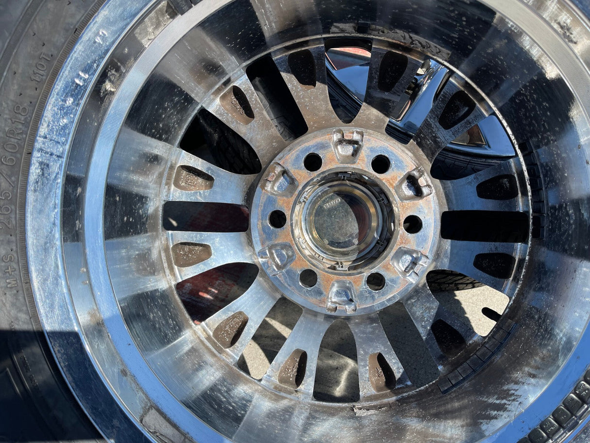 18" Lexus GX460 GX470 Tacoma 4Runner OEM CHROME wheels rims 74297 tires Texas Truck Tire