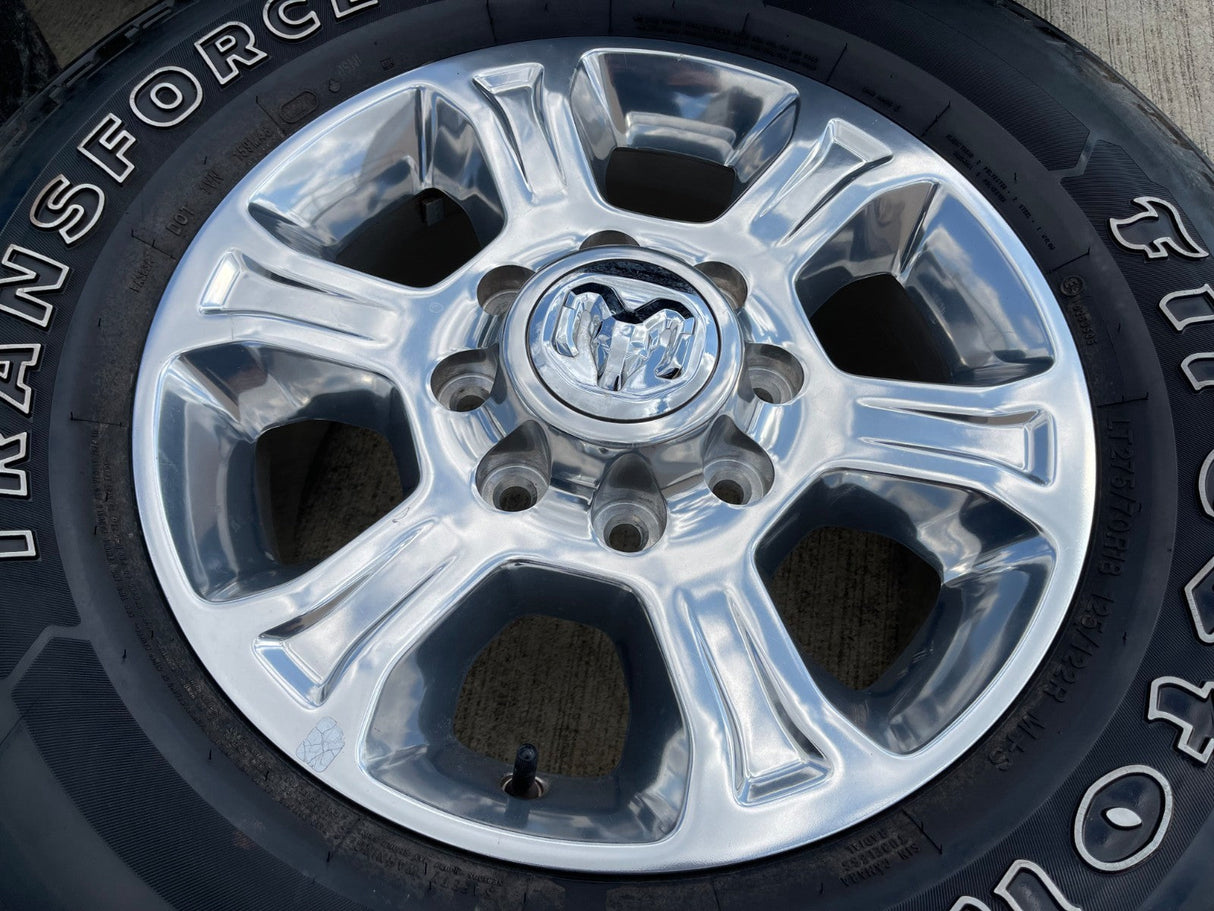 18" Ram 2500 3500 Laramie Power Wagon OEM wheels rims 2692 FIRESTONE DISCOUNTED Texas Truck Tire