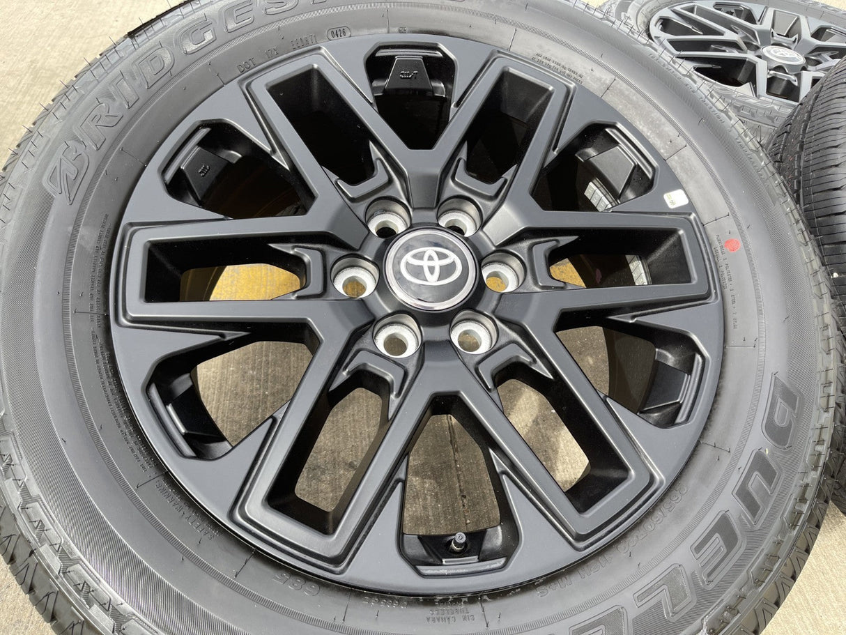 20" Toyota Tundra TRD OEM wheels rims TSS 75276 95295 Sequoia 2024 2025 2026 NEW Texas Truck Tire